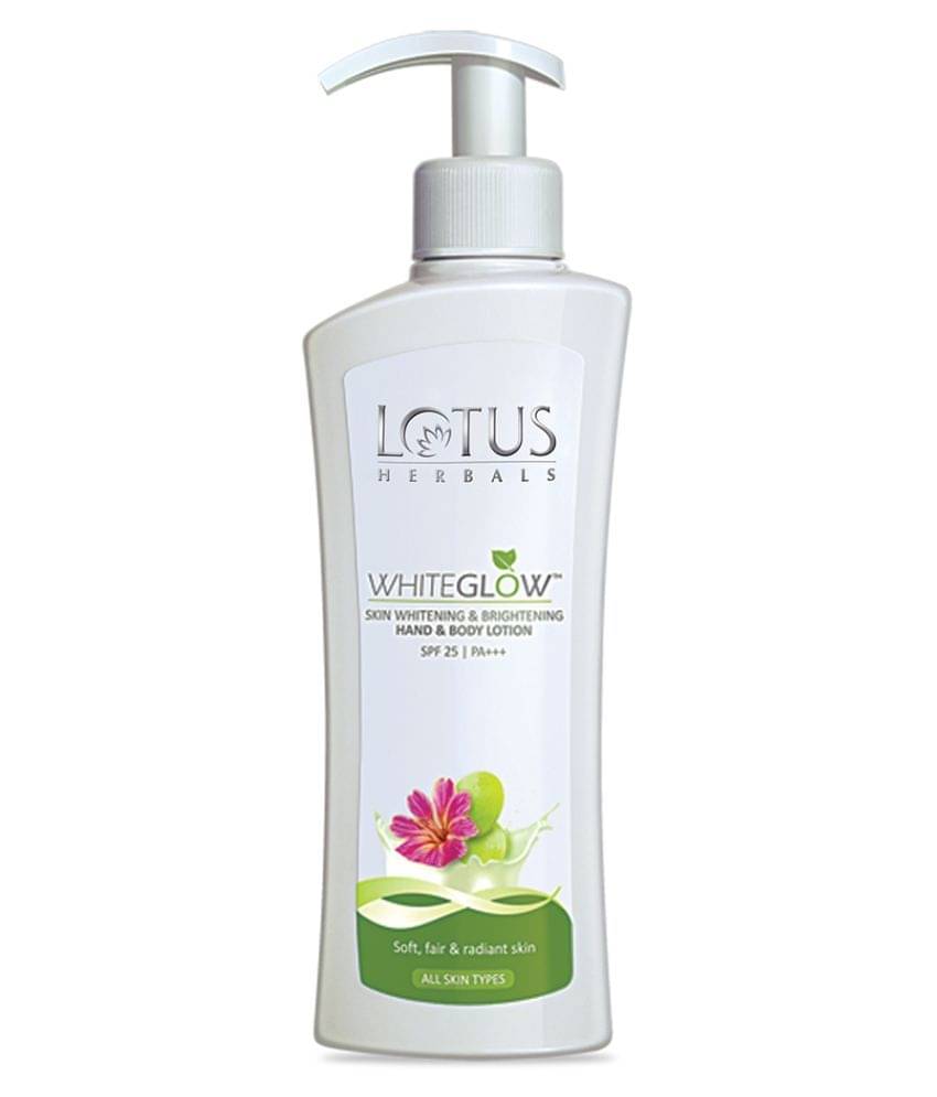 Lotus Herbals Whiteglow Skin Whitening & Brightening Hand & Body Lotion Spf,25 , Pa+++,270Ml Lotus Herbals Whiteglow Skin Whitening & Brightening Hand & Body Lotion Spf,25 , Pa+++,270Ml