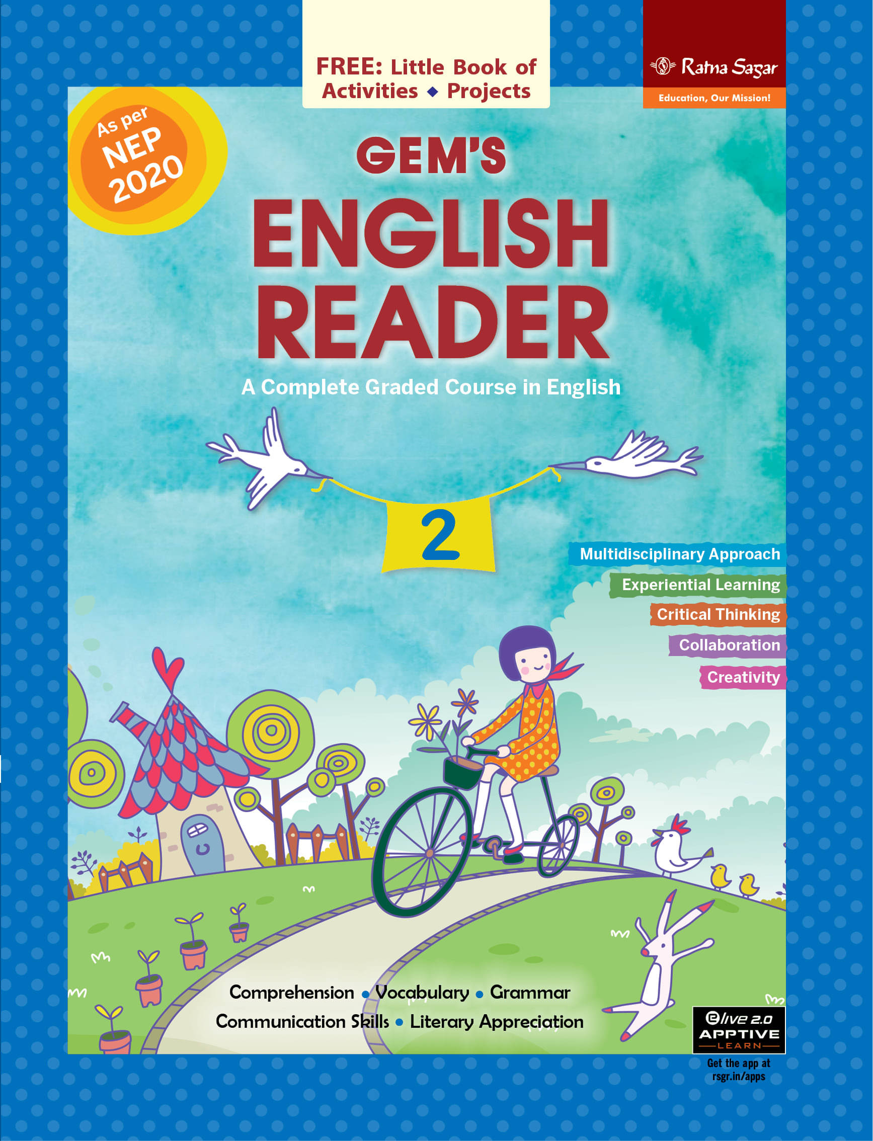     			New Gems English Reader 2