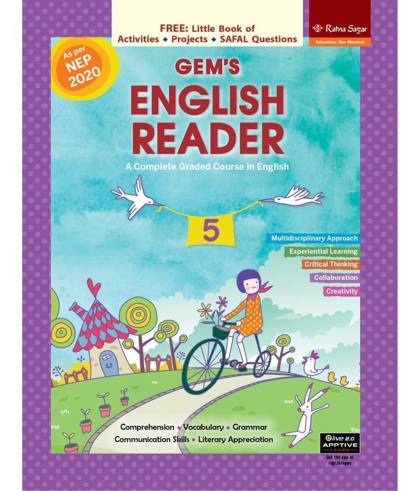     			New Gems English Reader 5