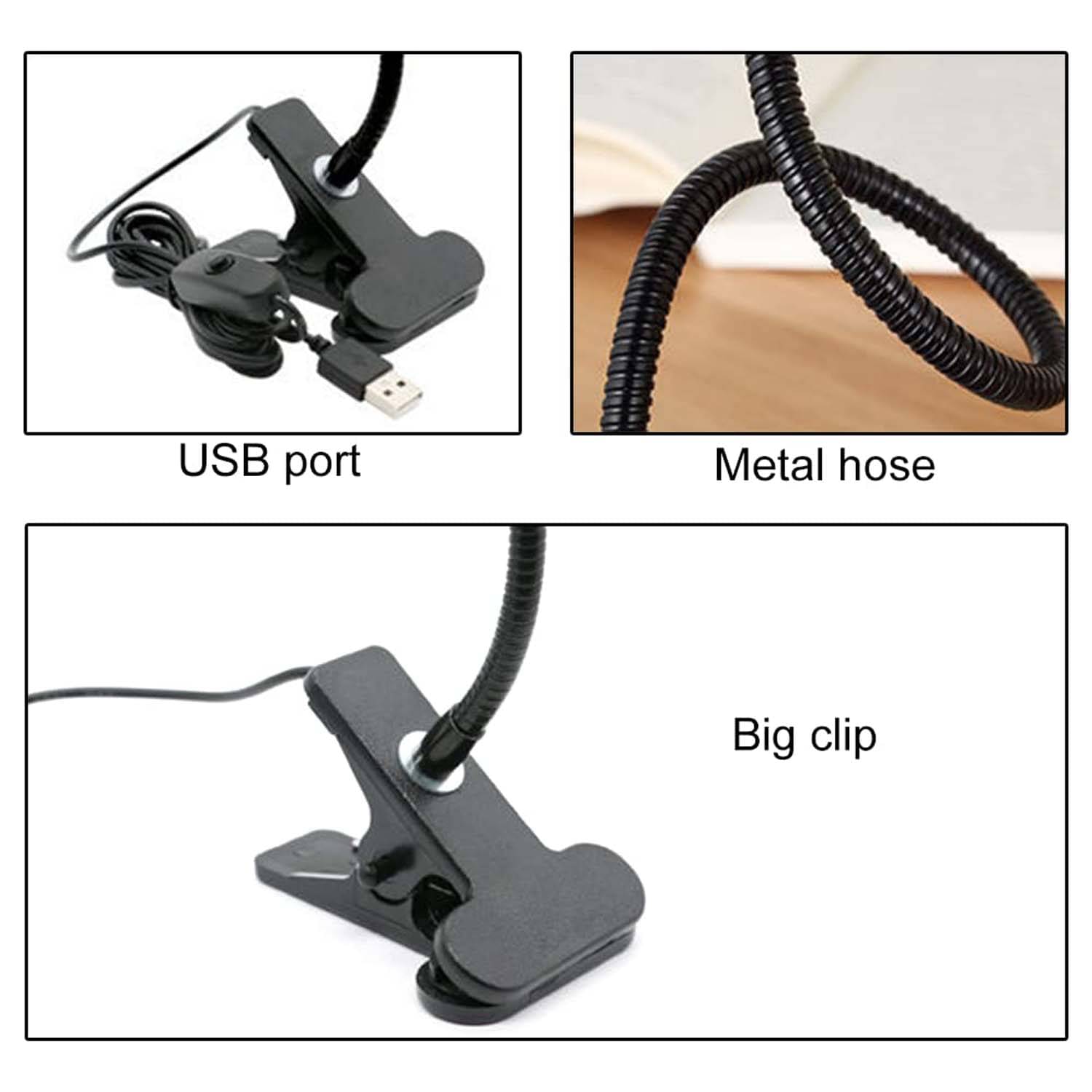 PINDIA Desk Lamp, LED Reading Light, Aglaia 4W Eye-Caring Plastic Table Lamp - Pack of 1 PINDIA Desk Lamp, LED Reading Light, Aglaia 4W Eye-Caring Plastic Table Lamp - Pack of 1