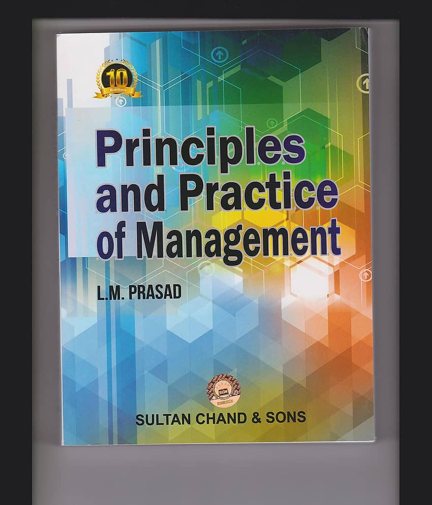 PRINCIPLES AND PRACTICE OF MANAGEMENT BY L M Prasad - Stationery | Buy online on ZillyBuy