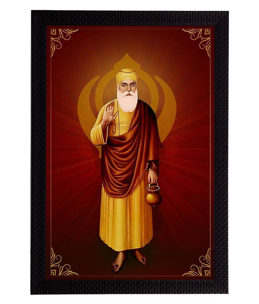 eCraftIndia Gurunanak Sahib Satin Matt Texture UV Art Painting     			eCraftIndia Gurunanak Sahib Satin Matt Texture UV Art Painting