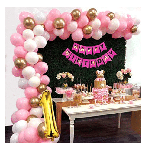     			Blooms Event   1st Happy Birthday  Decoration Items