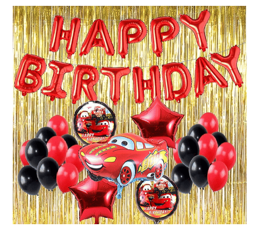     			Blooms Event Car Cartoon  Foil+ star foil  Balloon