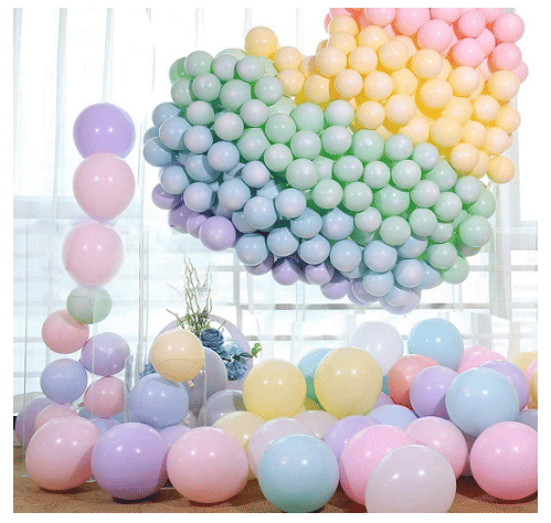     			Blooms Event Pastel Color  Balloons Pack of 50