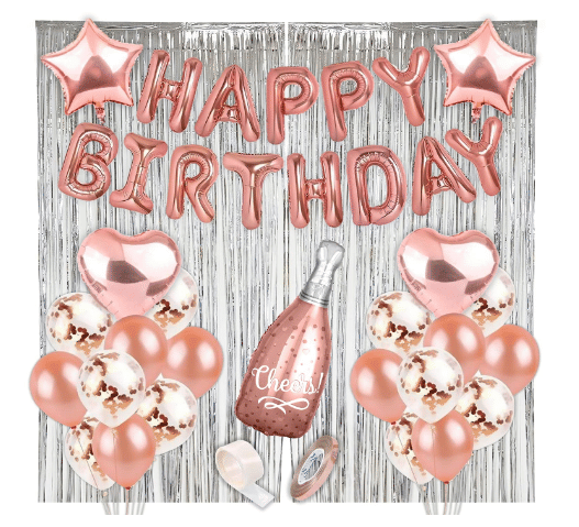     			Blooms Event  Rose Gold  amazing decoration set