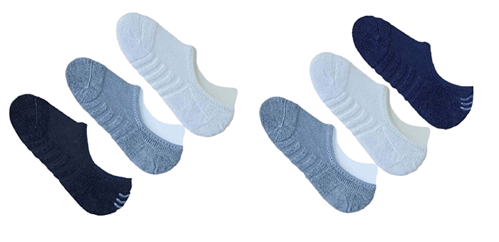 PENYAN Cotton No Show Socks Pack of 6 - Socks | Buy online on ZillyBuy