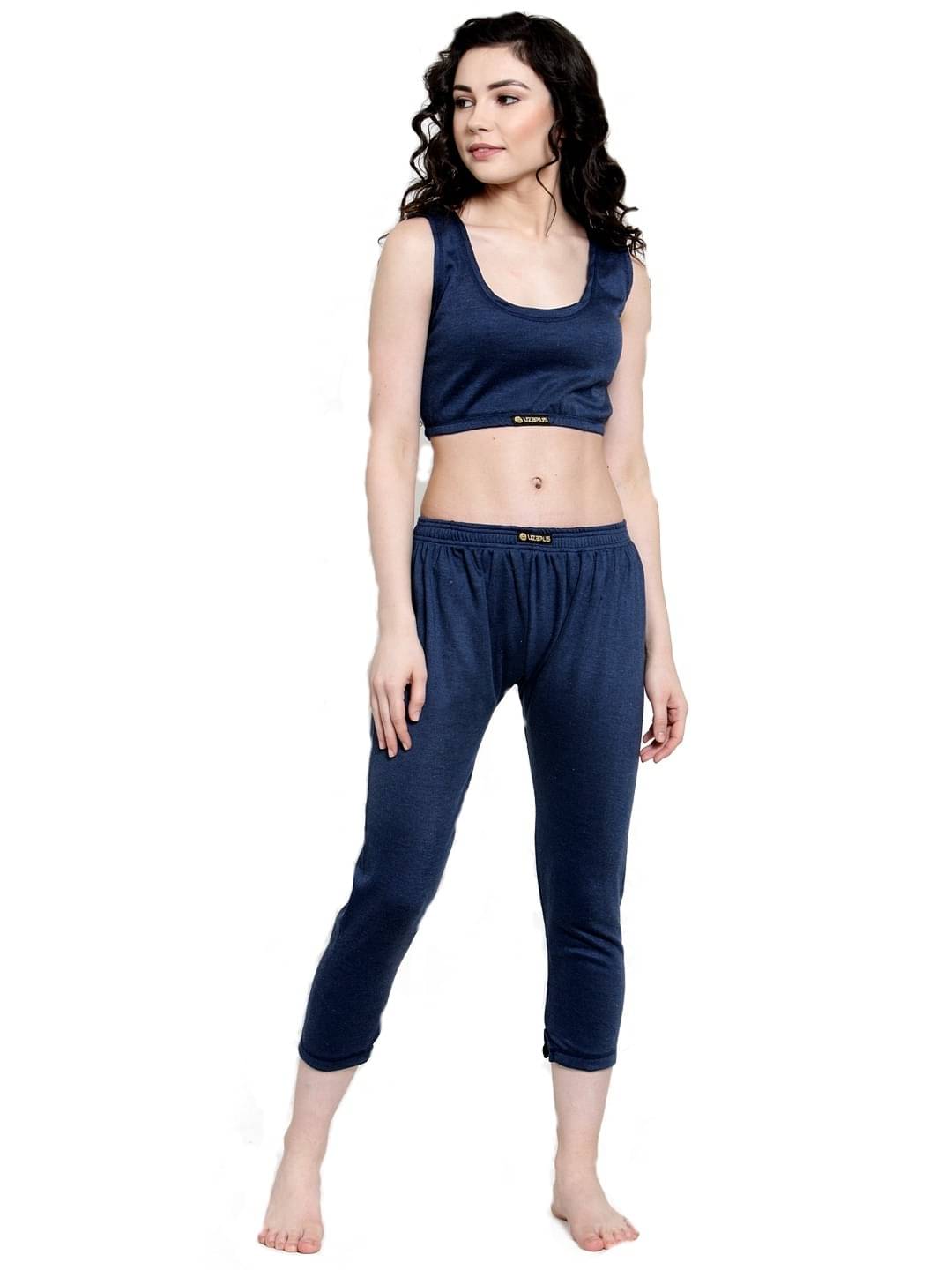     			Uzarus Cotton Blend Set - NAVY