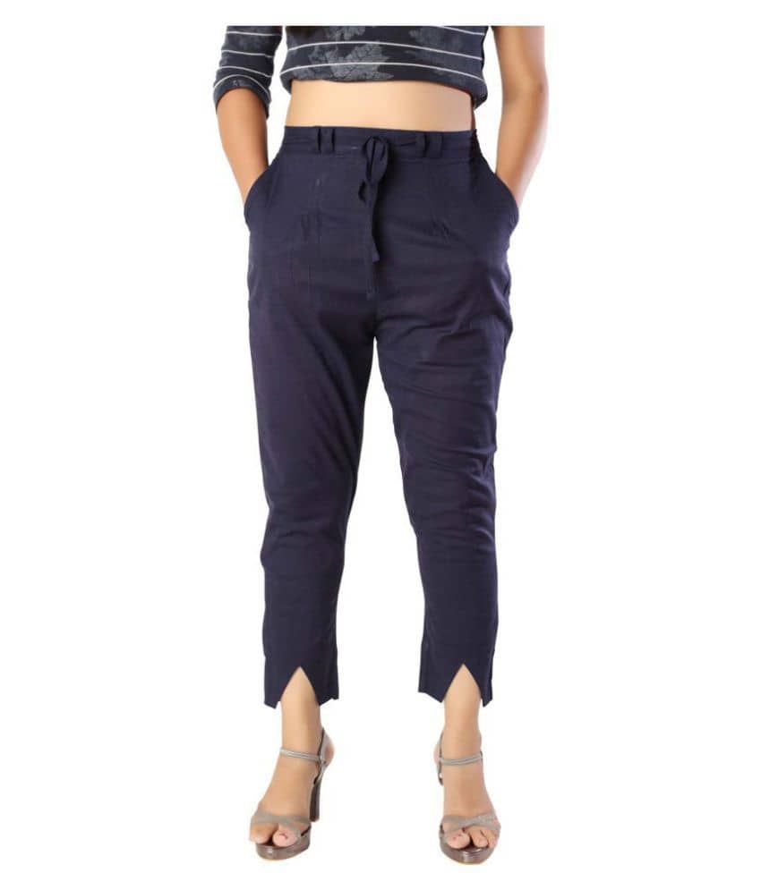 elenia Cotton Jeans - Navy Single - Jeans | Buy online on ZillyBuy