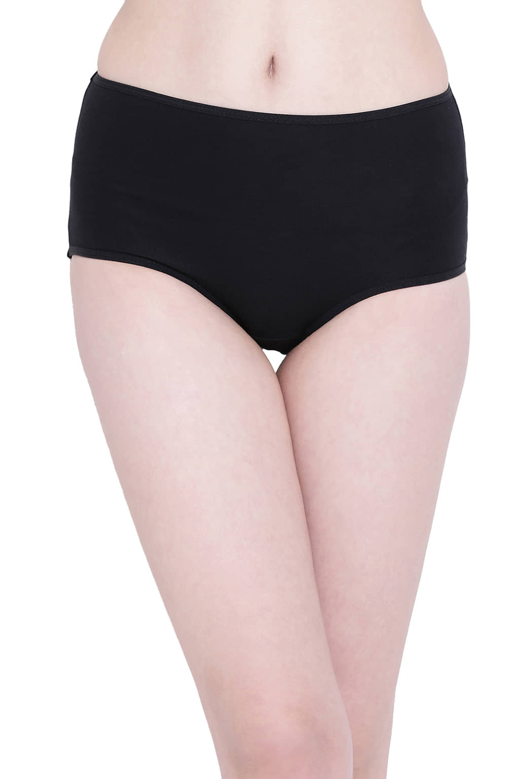 Clovia Cotton Women's Hipsters ( Black )