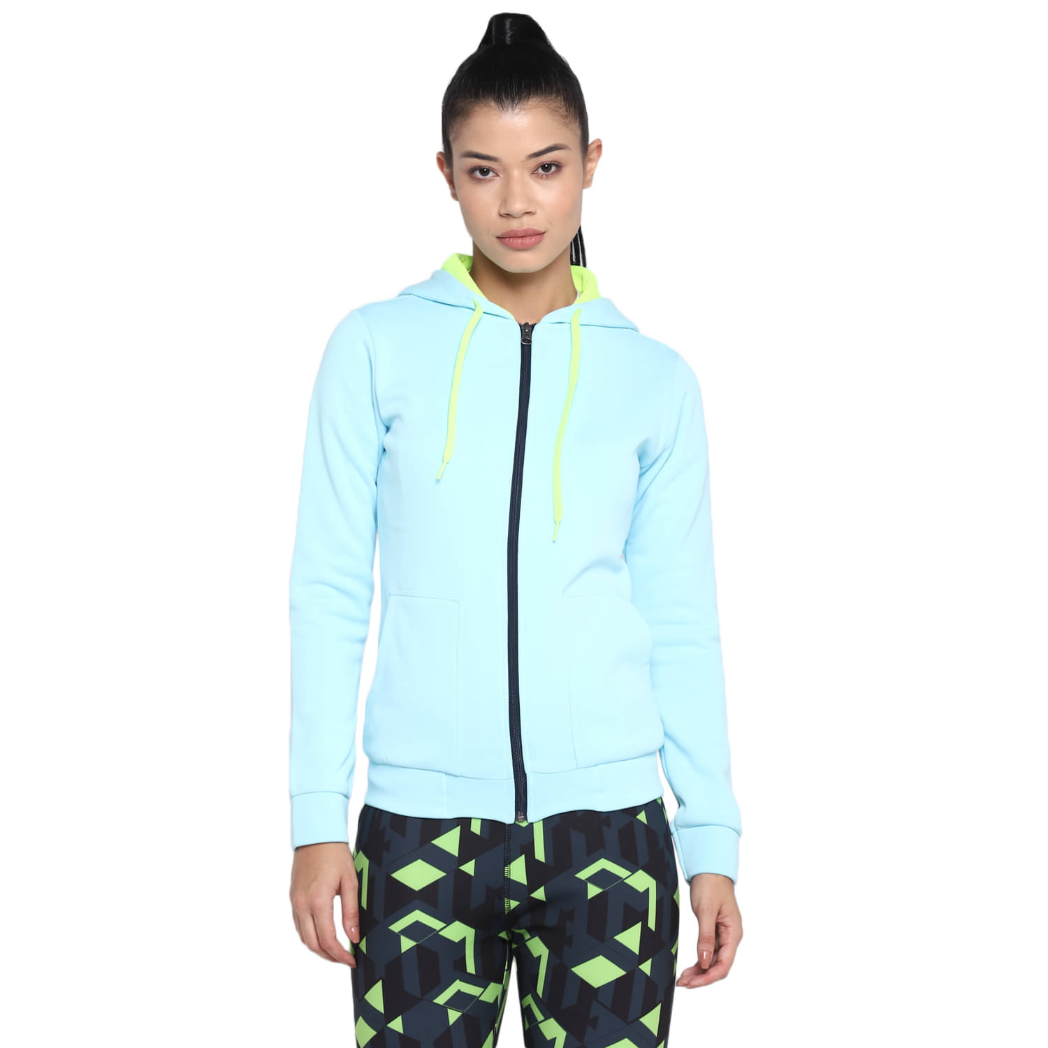     			OFF LIMITS - Blue Polyester Women's Jacket