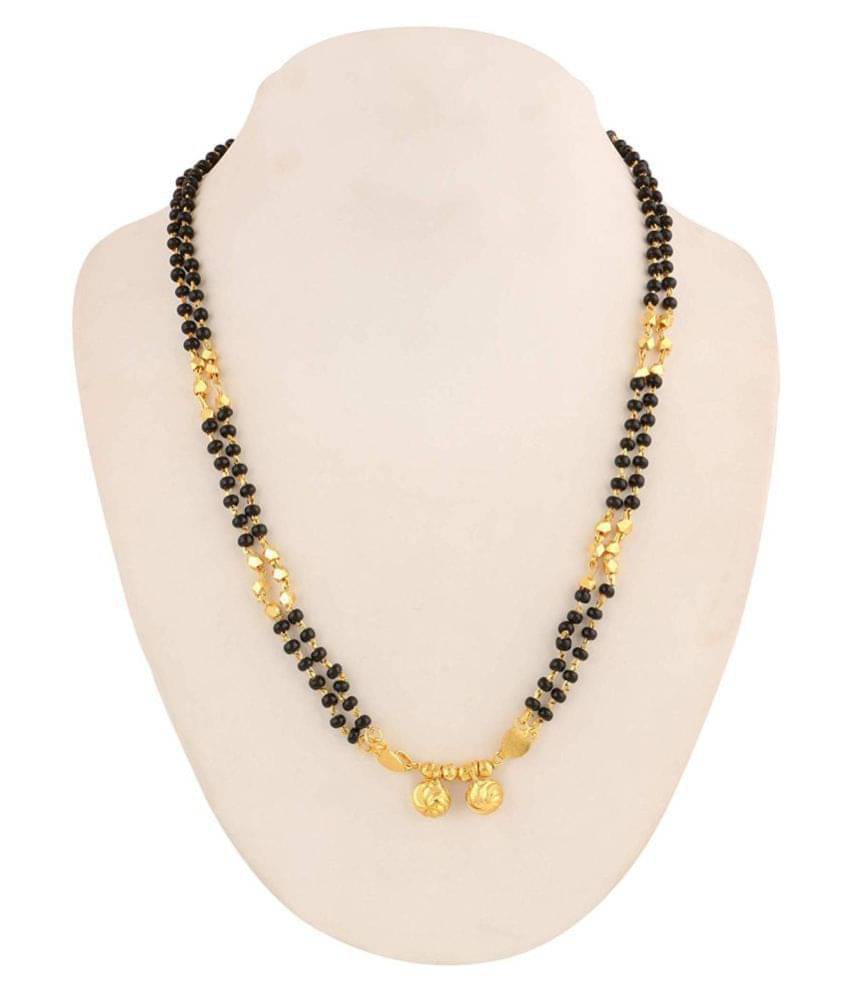 shankhraj mall Golden Mangalsutra ( Pack of 1 )     			shankhraj mall Golden Mangalsutra ( Pack of 1 )