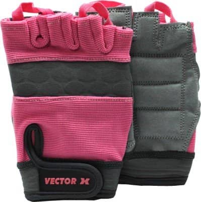 Vector X Pink Gym Gloves