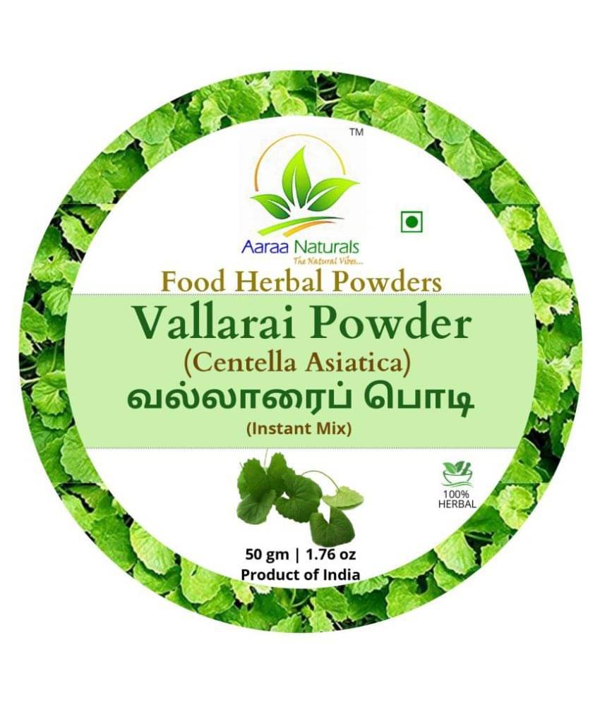 Aaraa Vallarai Powder Instant Mix 50 gm Pack of 3 Aaraa Vallarai Powder Instant Mix 50 gm Pack of 3