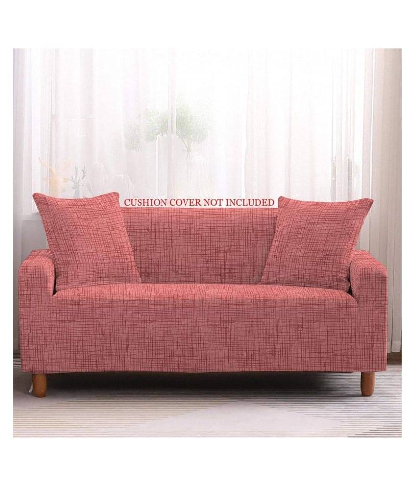 House Of Quirk 5 Seater Pink Polyester Single Back Cover House Of Quirk 5 Seater Pink Polyester Single Back Cover