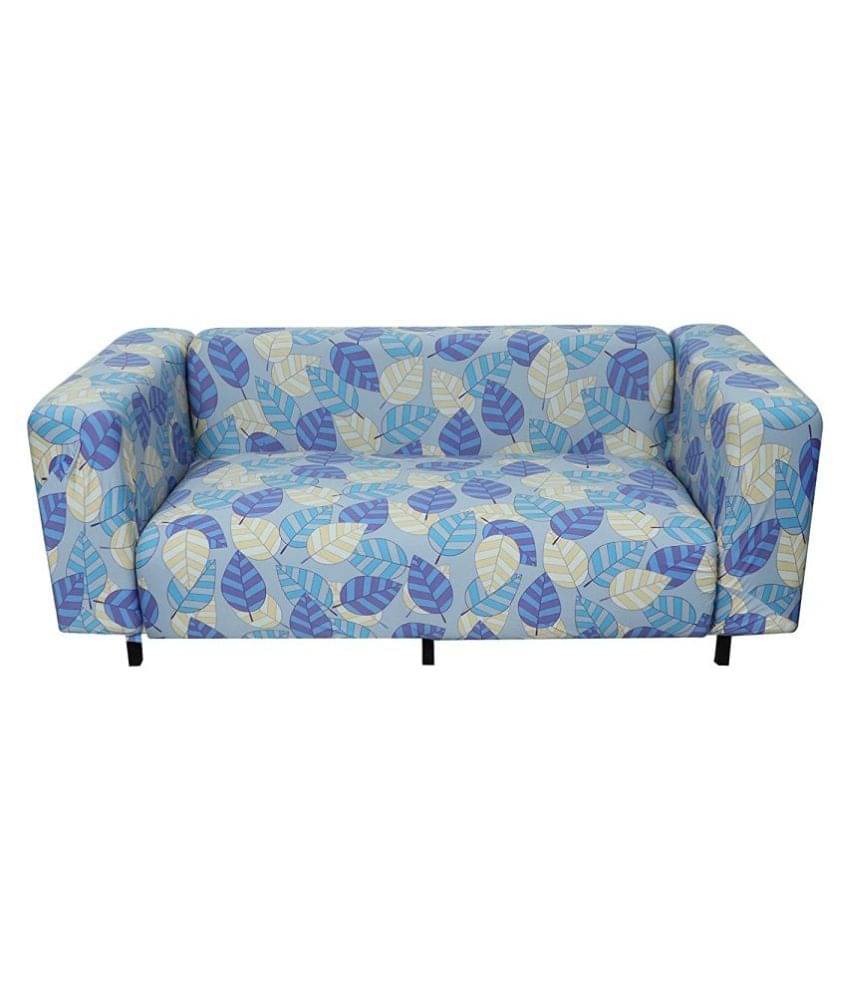 House Of Quirk 5 Seater Blue Polyester Single Back Cover House Of Quirk 5 Seater Blue Polyester Single Back Cover