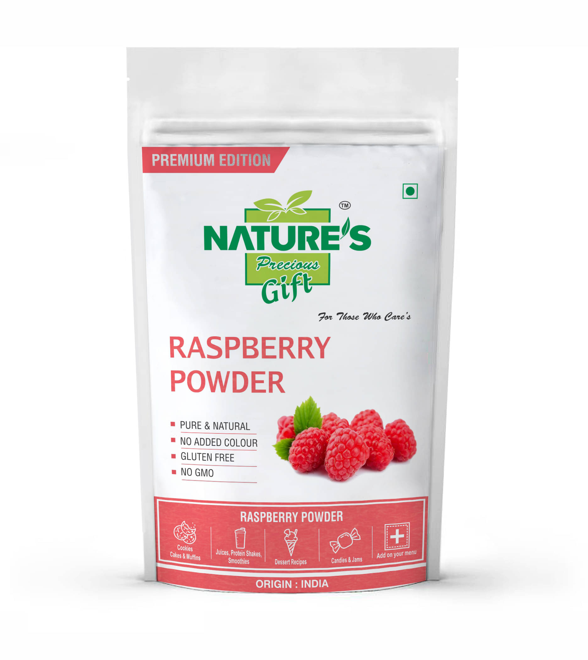 Natures Gift Raspberry Powder Smoothie 100 g Natures Gift Raspberry Powder Smoothie 100 g