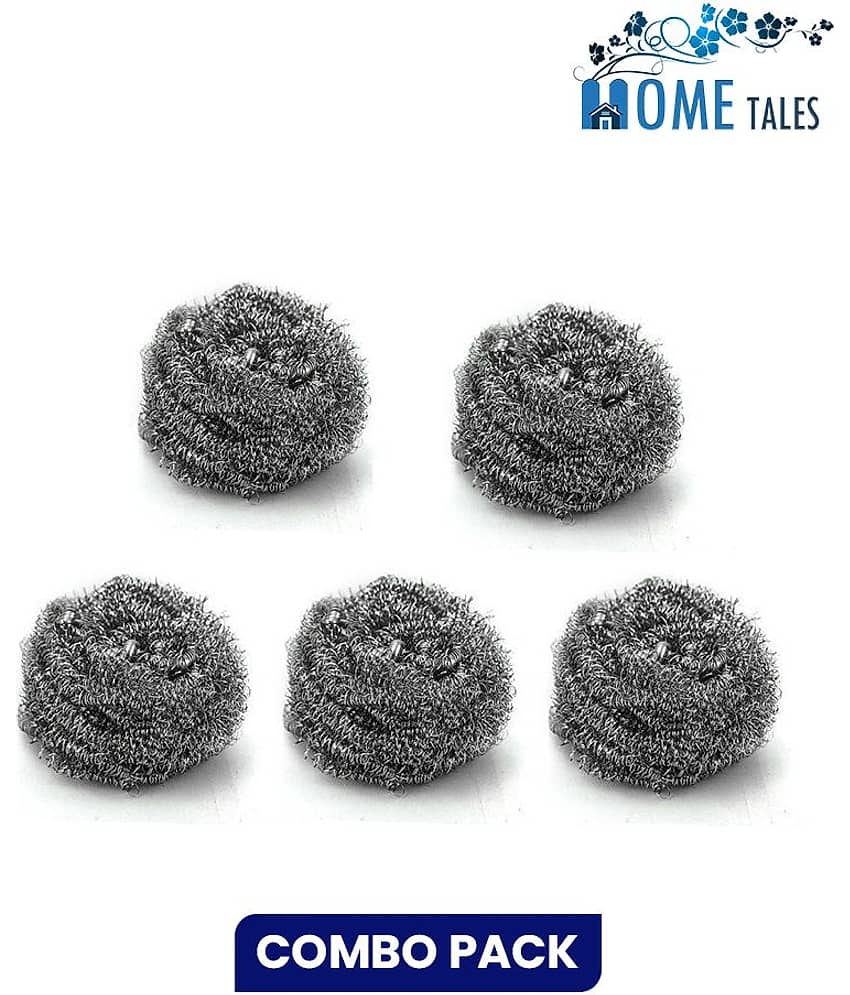 Stainless Steel Scrub Pad Pack of 5 Units - Body Care - Loofah and Other Tools | Buy online on ZillyBuy