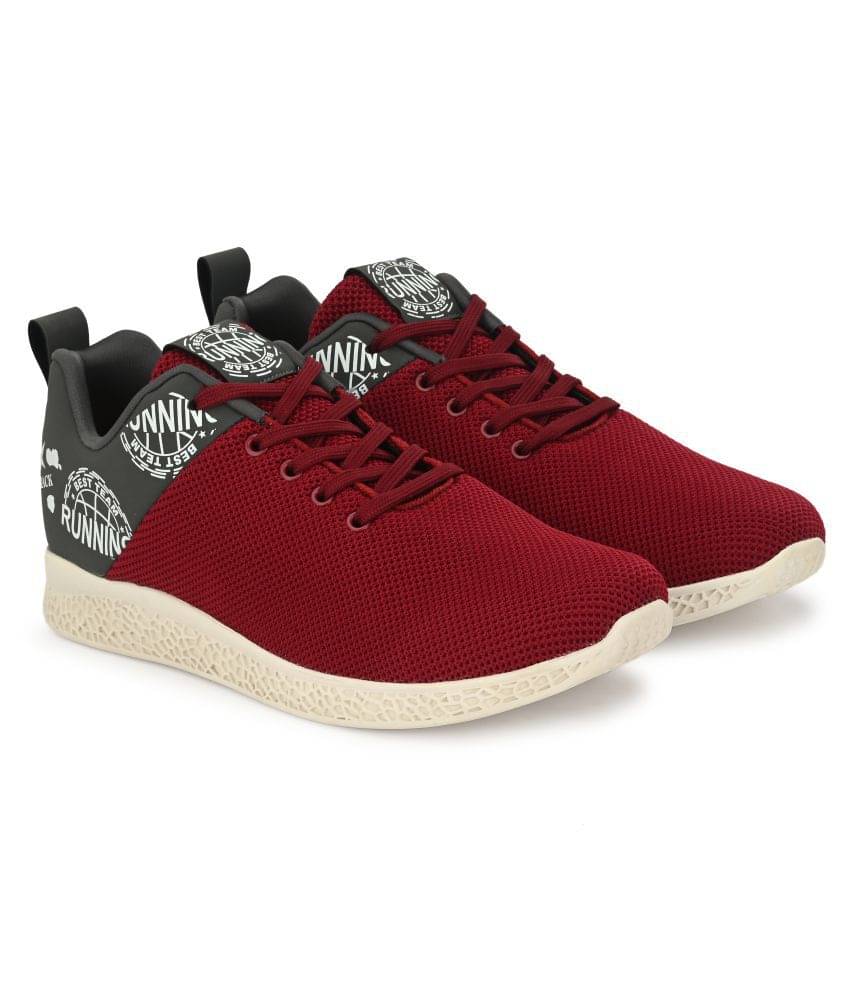     			OFF LIMITS  Maroon  Men's Sports Running Shoes