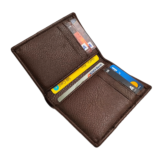     			RAGE GAZE - Brown PU Men's Regular Wallet ( Pack of 1 )