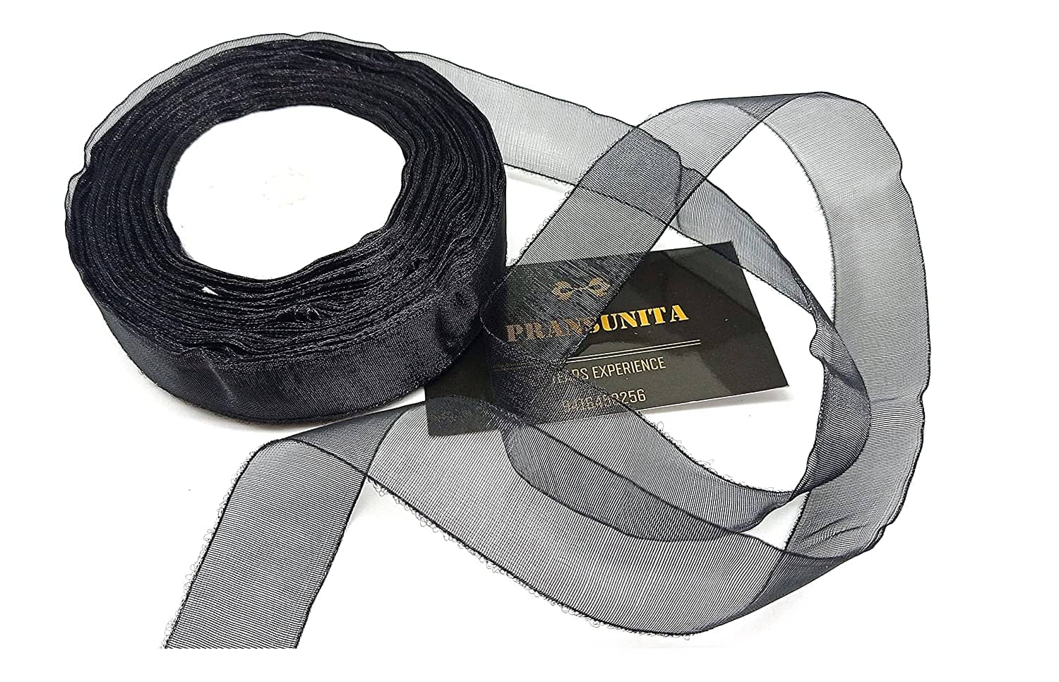 PRANSUNITA Other Sheer Chiffon Organza Satin Ribbon, for Gift Wrapping ( Pack of 1 ) - Stationery | Buy online on ZillyBuy