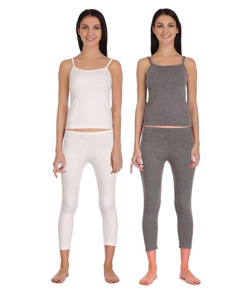 Selfcare Cotton Blend Set - Grey Pack of 2 Selfcare Cotton Blend Set - Grey Pack of 2