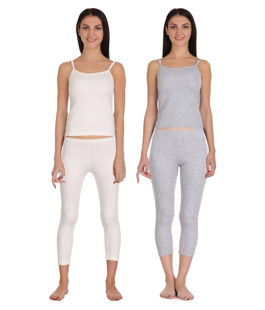 Selfcare Cotton Blend Set - White Pack of 2 Selfcare Cotton Blend Set - White Pack of 2