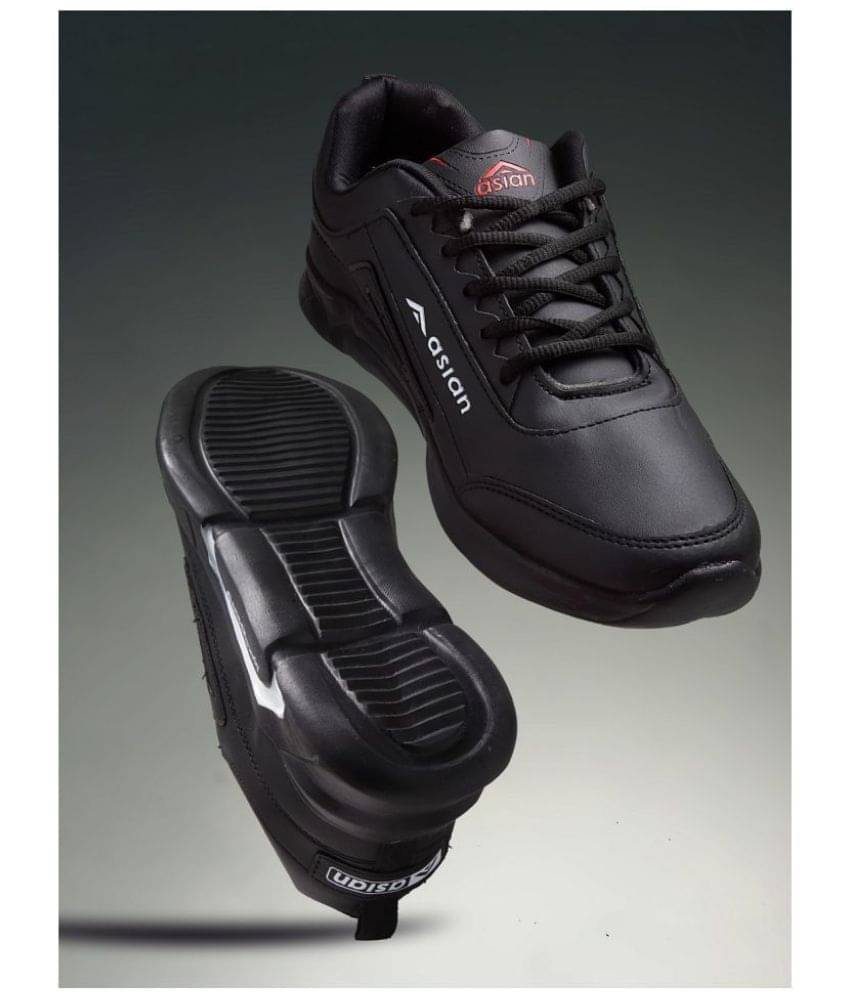     			ASIAN WATERPROOF-05 - Black Men's Sneakers