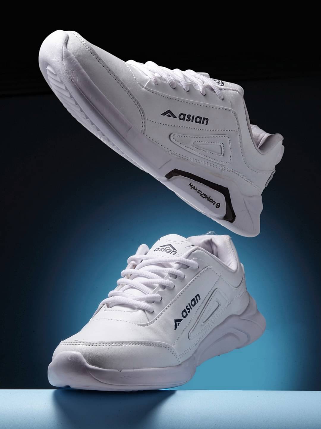     			ASIAN WATERPROOF-05 - White Men's Sneakers