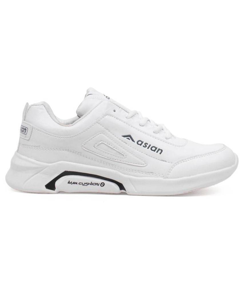 ASIAN WATERPROOF-05 White Men's Sneakers
