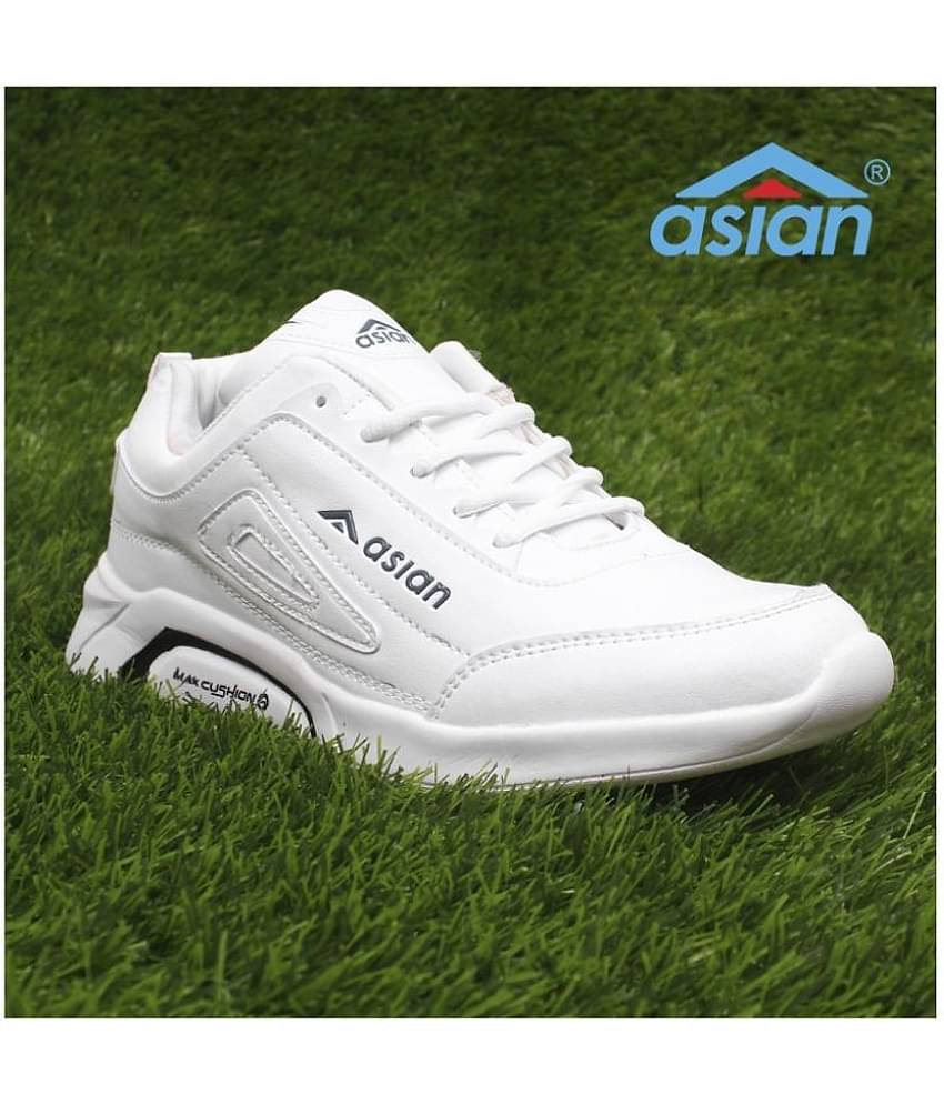 Flipkart Asian White Running Shoes Asian Waterproof-14 Running