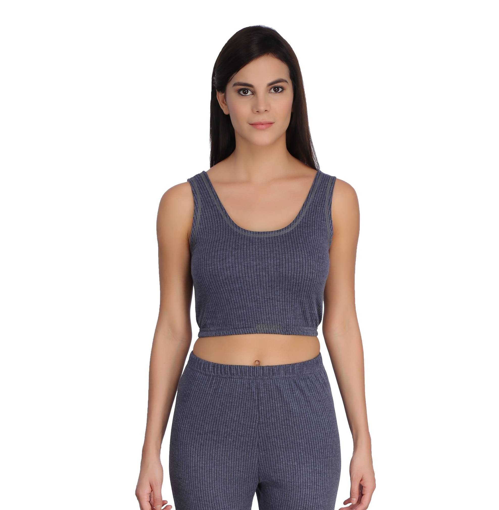     			Selfcare Cotton Blend Topwear - Blue Single