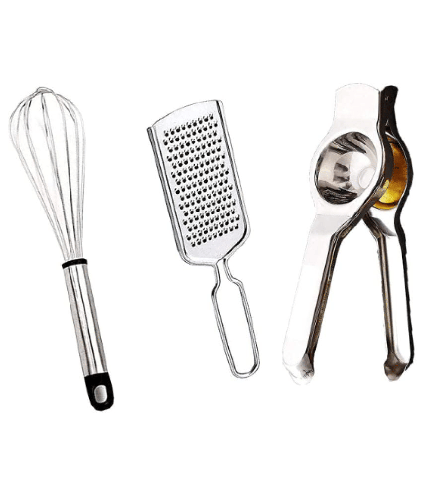     			Blooms Mall Lemon squeezer, Egg whisker , mini grater