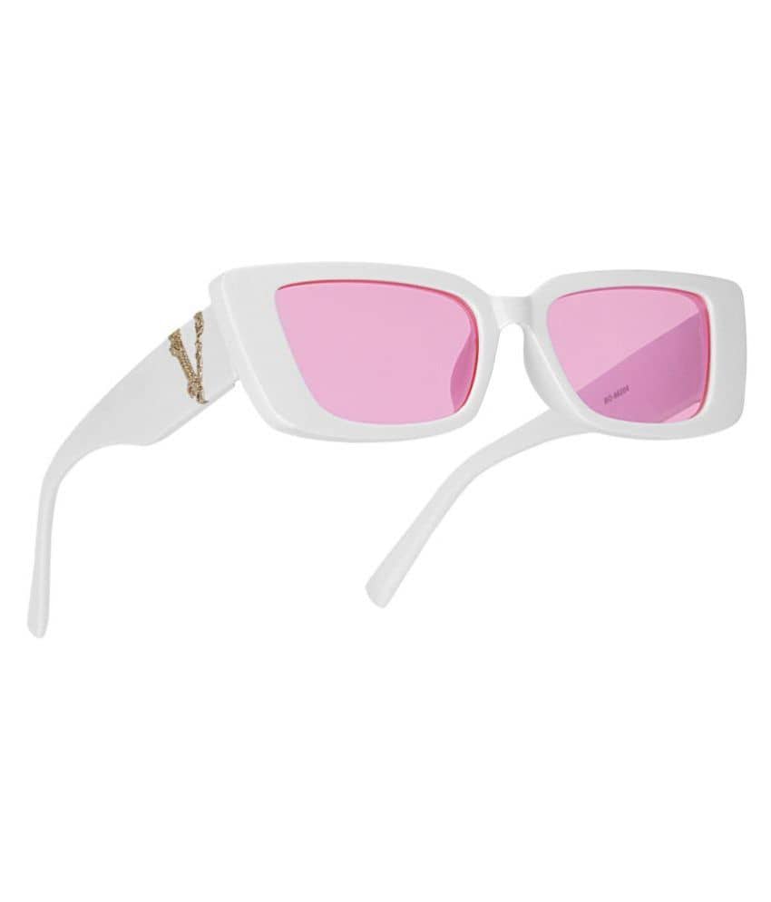 Creature - White Rectangular Sunglasses ( Pack of 1 ) - Sunglasses | Buy online on ZillyBuy