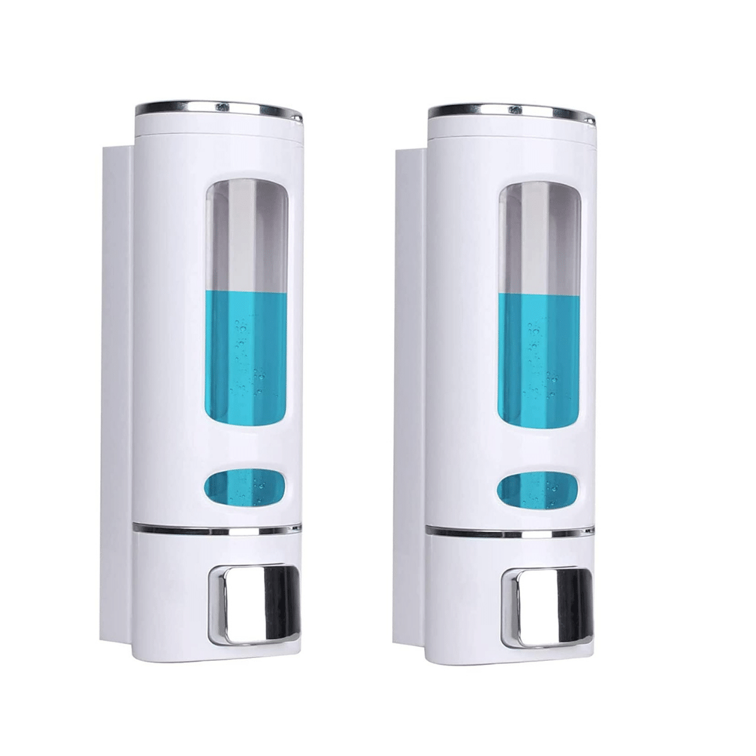 BATHONIX - Soap Dispenser White Capsule 2pcs BATHONIX - Soap Dispenser White Capsule 2pcs