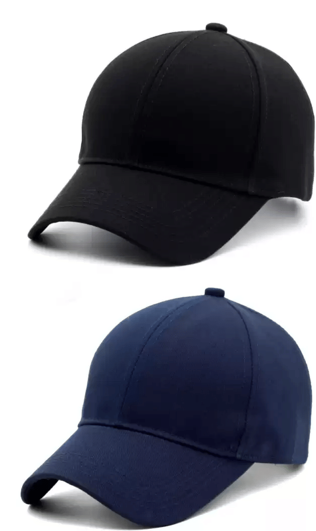     			BAYEMA Pack of 2 Cotton Men's Cap ( Navy )