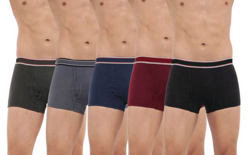 D1 DIFFERENT ONE Pack of 5 Cotton Trunks For Men's ( Multicolor ) D1 DIFFERENT ONE Pack of 5 Cotton Trunks For Men's ( Multicolor )