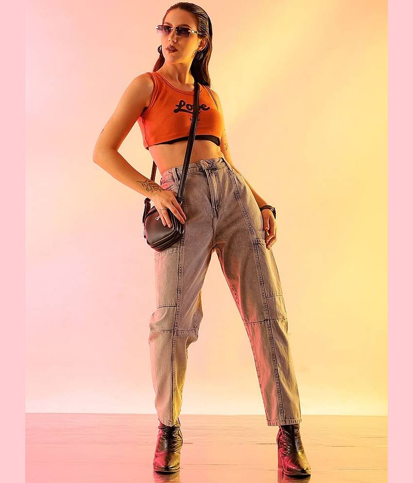 Freehand - DeepBlue Cotton Regular Fit Women's Jeans ( Pack of 1 )