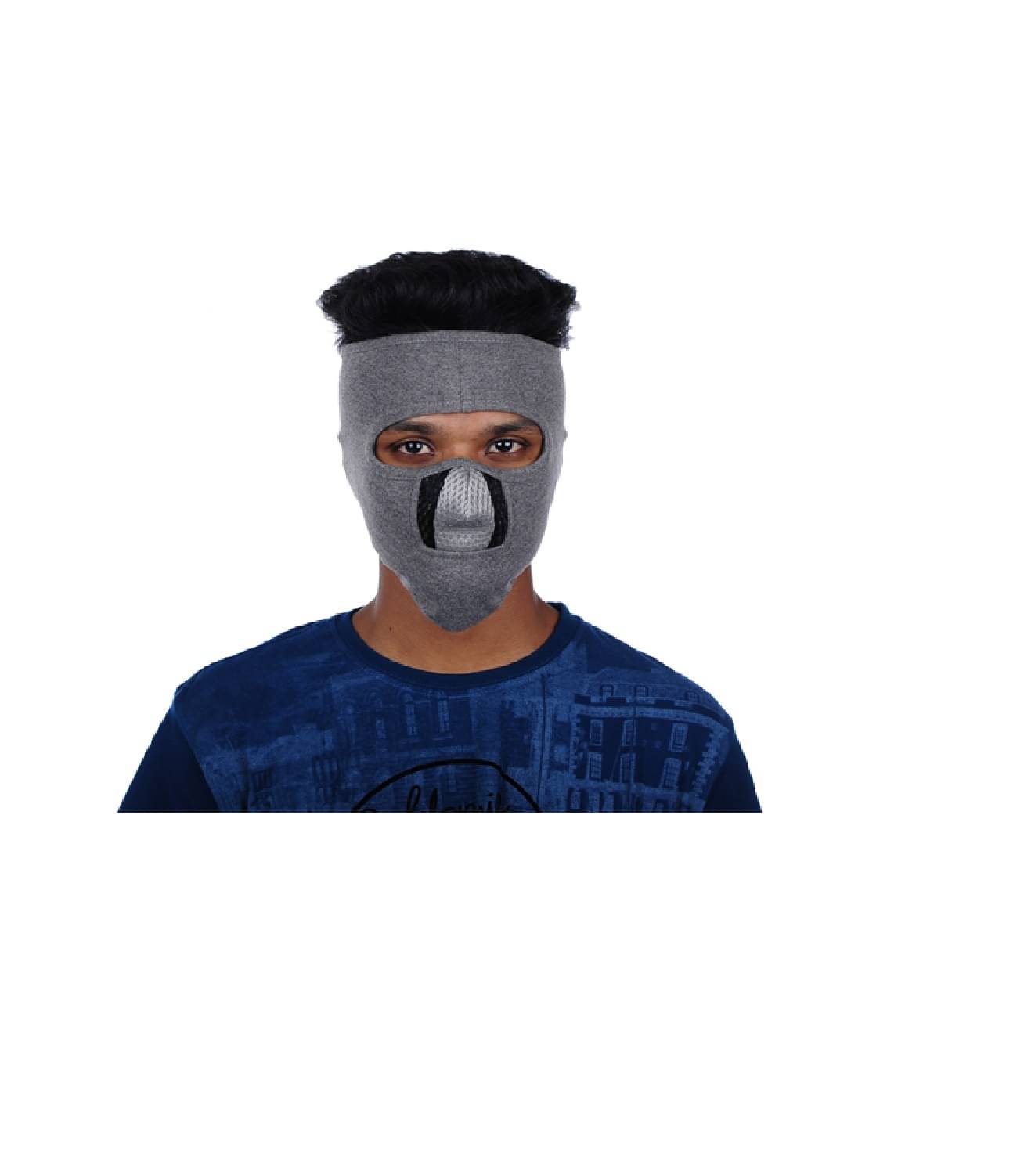     			Im Unique Grey Face Mask For Bike Riding Men And Women