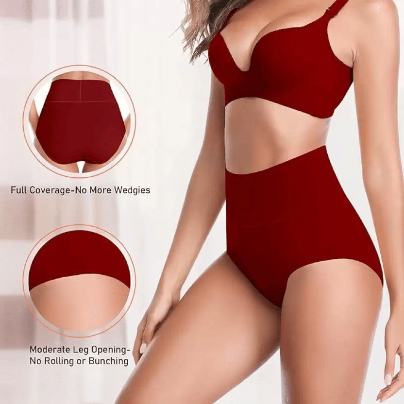     			Louis Craft Pack of 1 Cotton Lycra Hipster For Women ( Maroon )