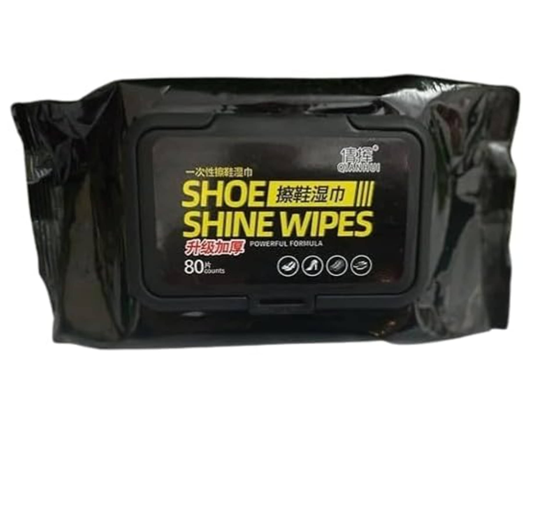     			Magnique 80 pcs Instant Shoe Cleaner Wipes for Quick Dirt & Stain Removal Cleaning Kit for Shoes