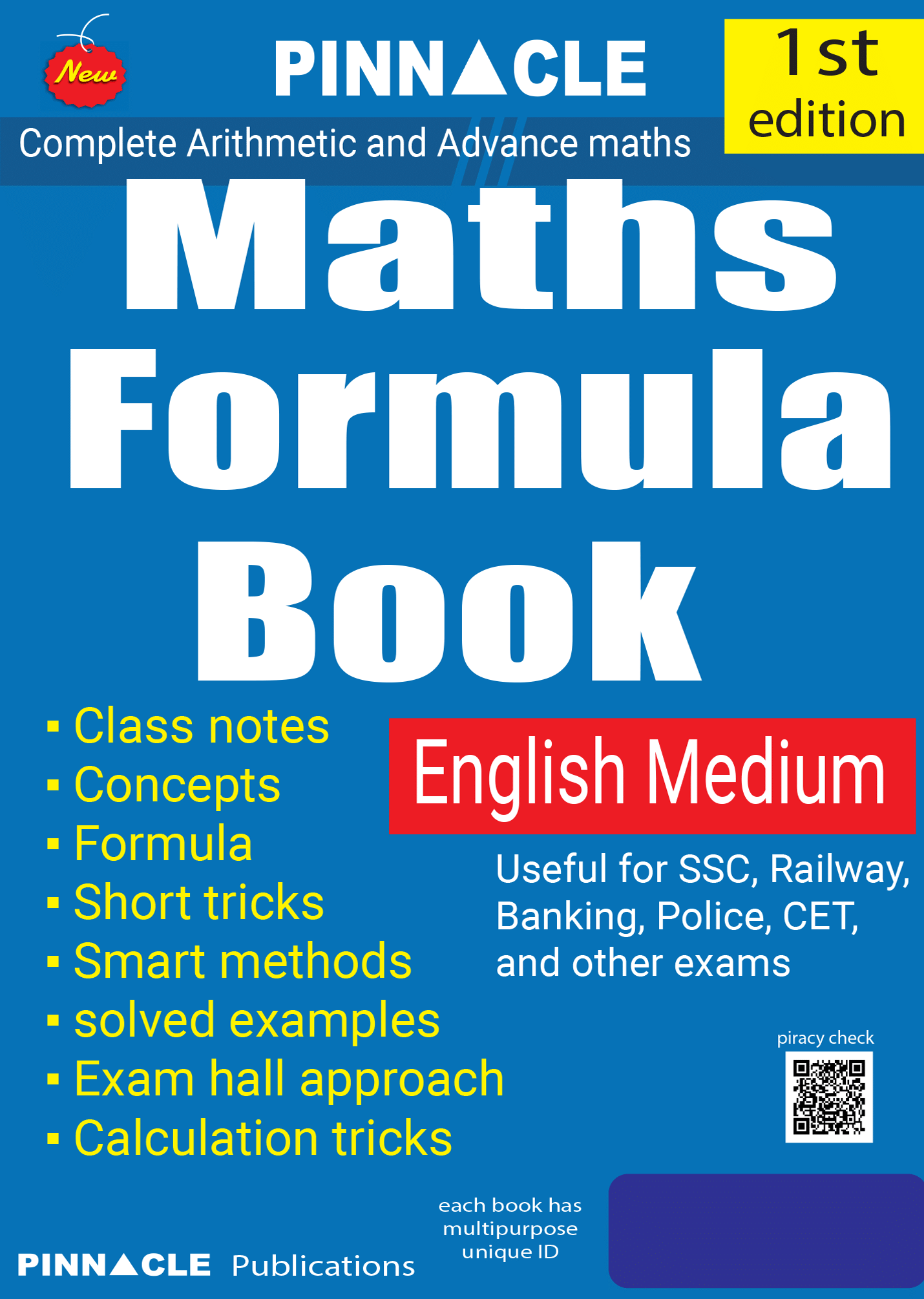 Maths Formula book | Complete Arithmetic and Advance maths | SSC | Railway | Banking | Police | CET | and other exams| English medium Maths Formula book | Complete Arithmetic and Advance maths | SSC | Railway | Banking | Police | CET | and other exams| English medium