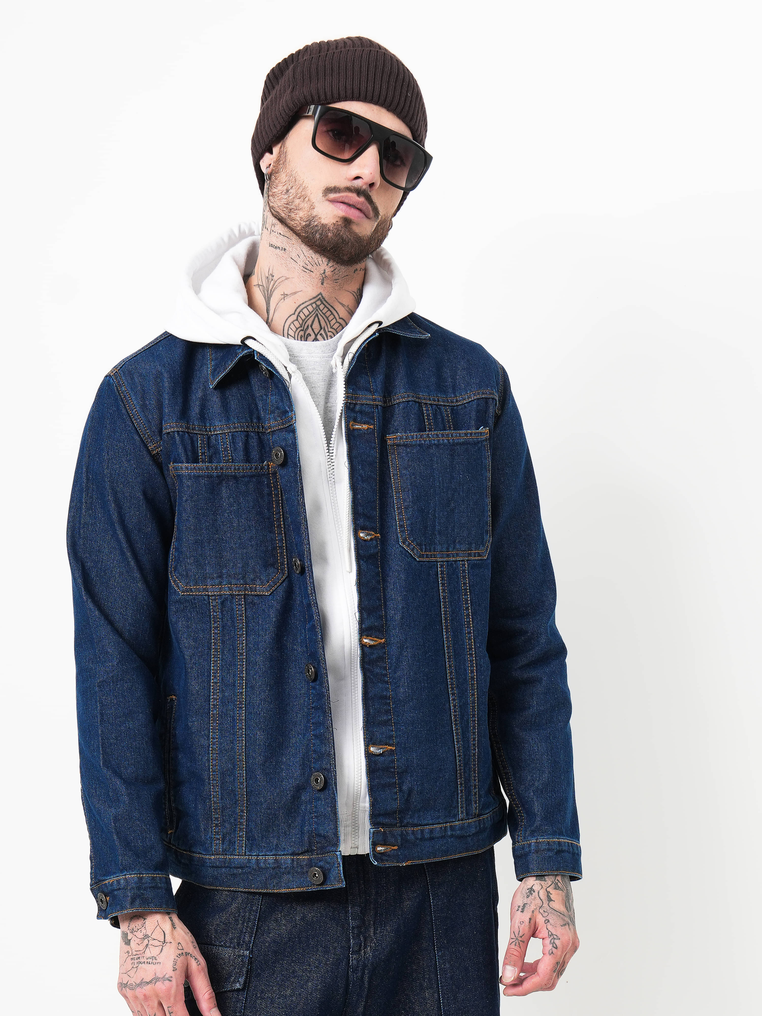 Paul Street Denim Men's Denim Jacket - Blue ( Pack of 1 )     			Paul Street Denim Men's Denim Jacket - Blue ( Pack of 1 )