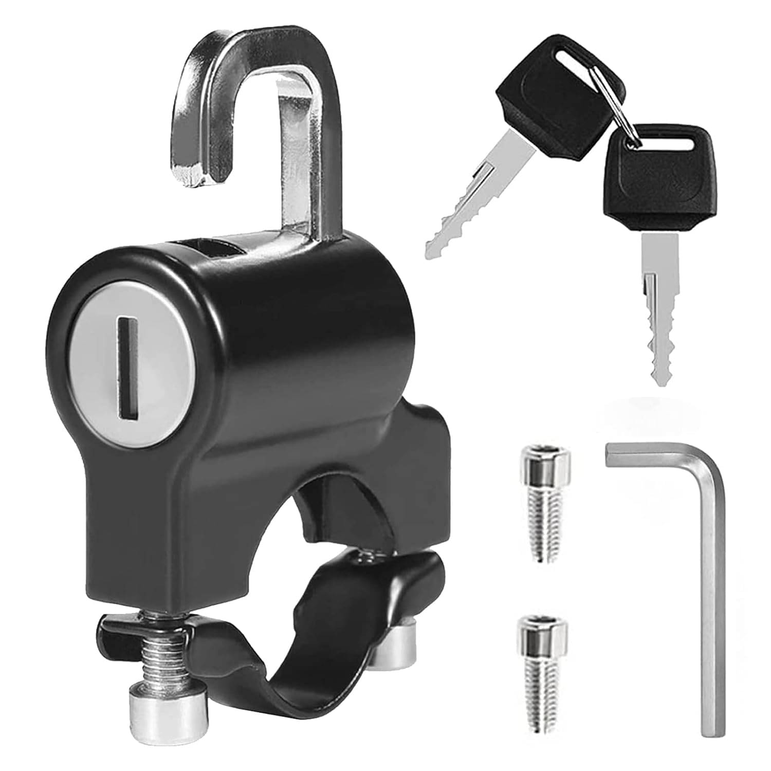     			RIVERNEST Mount Type Helmet Lock - Key Lock