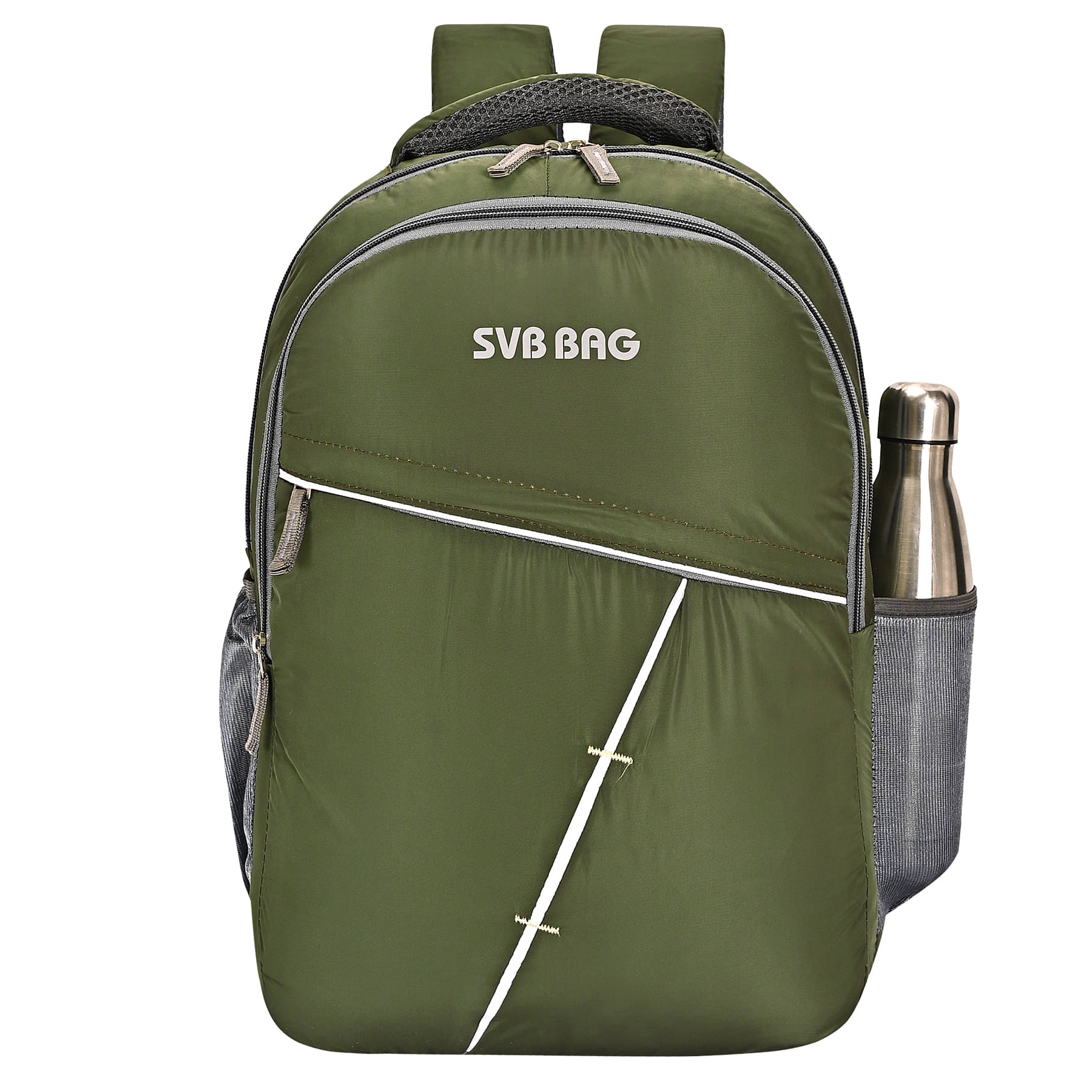     			SVB Khaki Polyester Backpack ( 35 Ltrs )