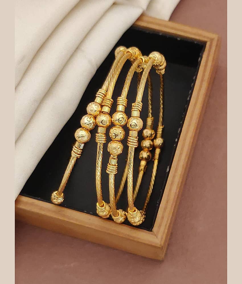 Shivay Fashion Gold Bangle ( Pack of 2 ) - Bangles & Bracelets | Buy online on ZillyBuy