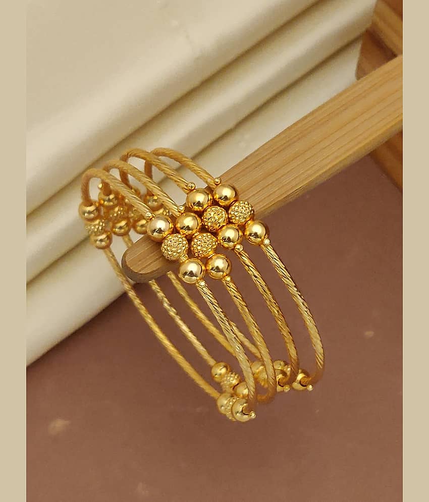 Shivay Fashion Gold Bangle Set ( Pack of 2 ) - Bangles & Bracelets | Buy online on ZillyBuy