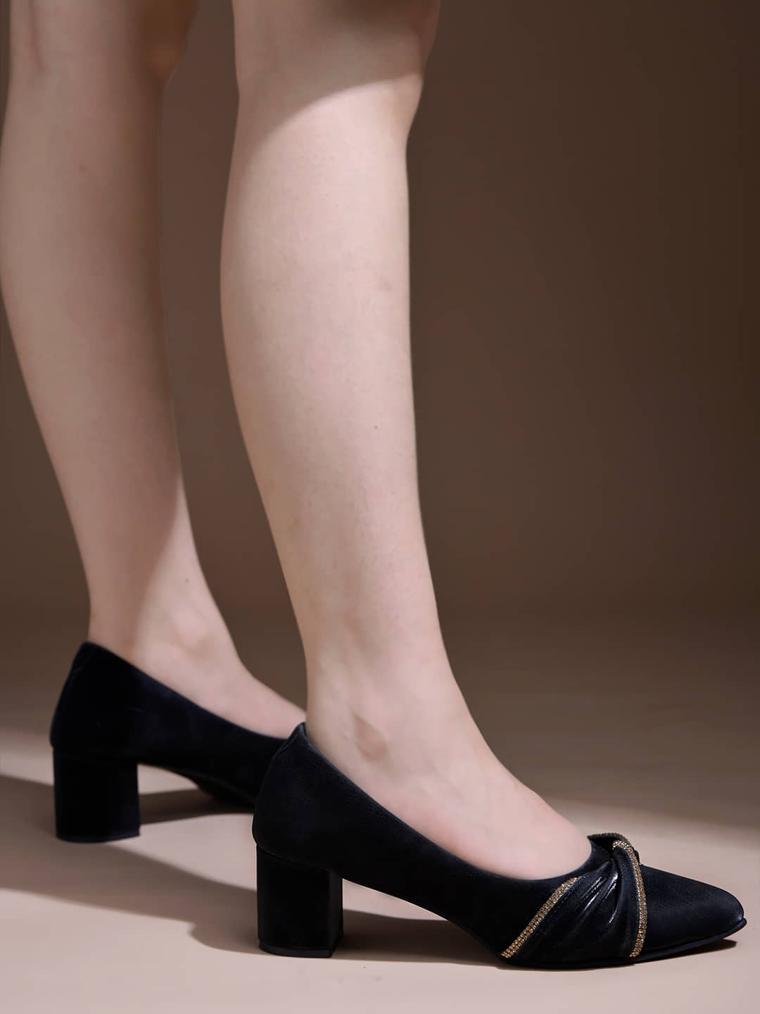 Shoetopia Black Women's Pumps Heels - Heels | Buy online on ZillyBuy