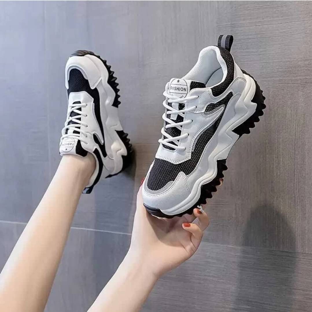     			Shozie Black Women's Sneakers