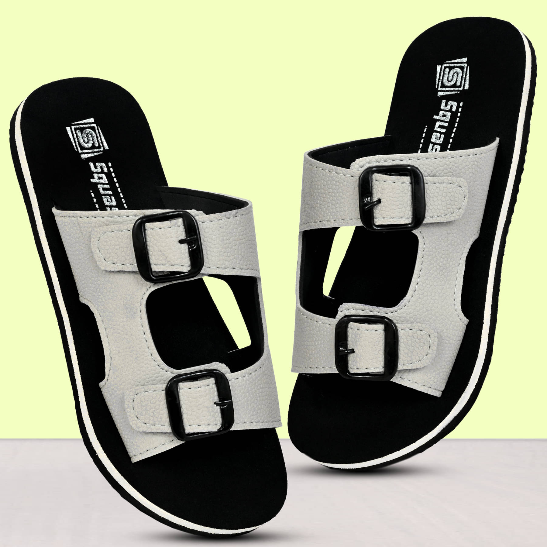     			Squash Grey Men's Thong Flip Flop